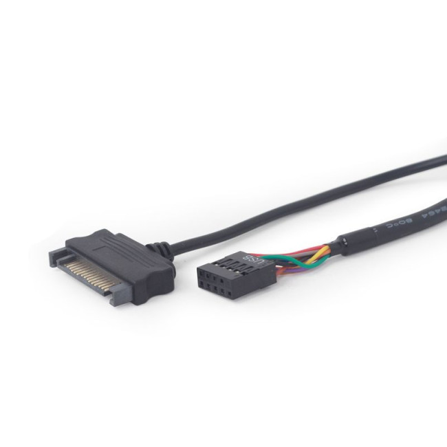 Картридер внутрішній, сумісний із SD/MMC/RS-MMC/MicroSD картами пам'яті та 2.5'' HDD/SSD, чорний