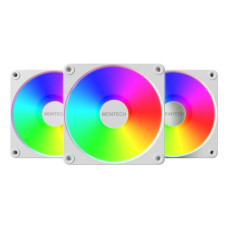 Набір із трьох вентиляторів для корпусу 120MM GF120R V2 ARGB PWM 3I1 (W) MONTECH