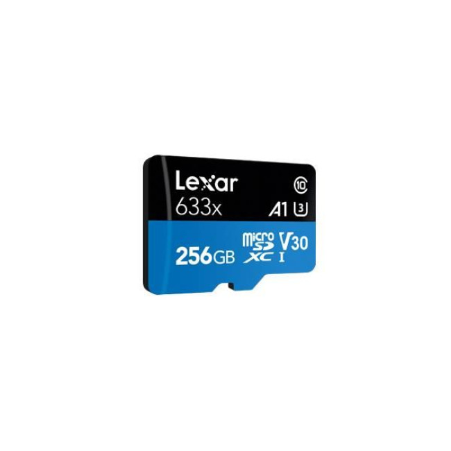 Карта пам’яті MICRO SDXC LEXAR 256GB UHS-I W/ADAPTER (LSDMI256BB633A)