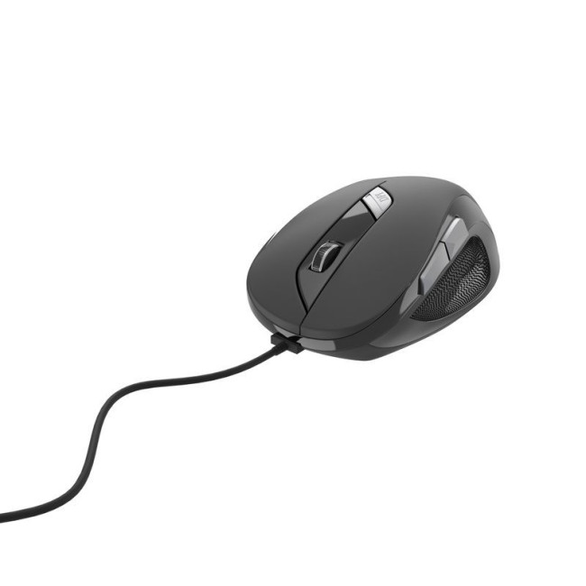 Оптична миша, USB інтерфейс, 1600 dpi, чорний