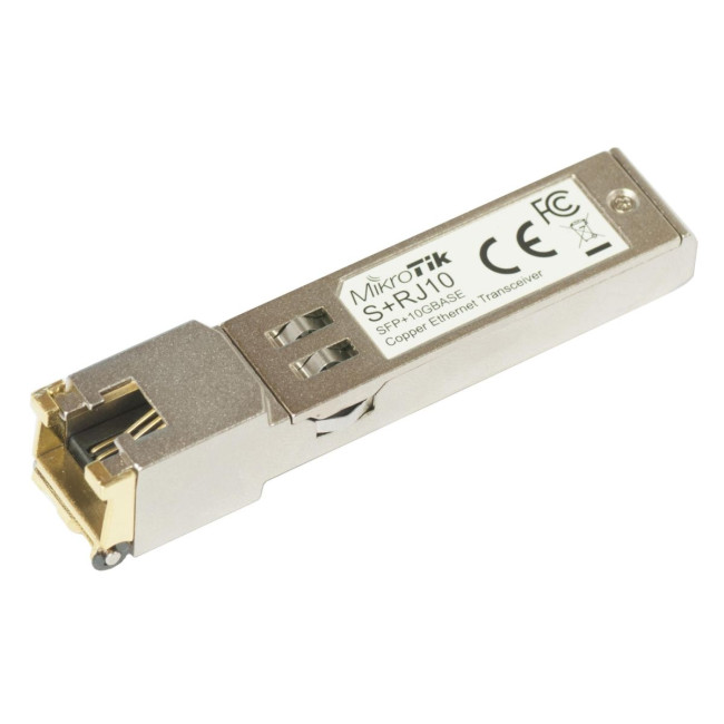 Мережевий адаптер (SFP+модуль) S+RJ10 MIKROTIK