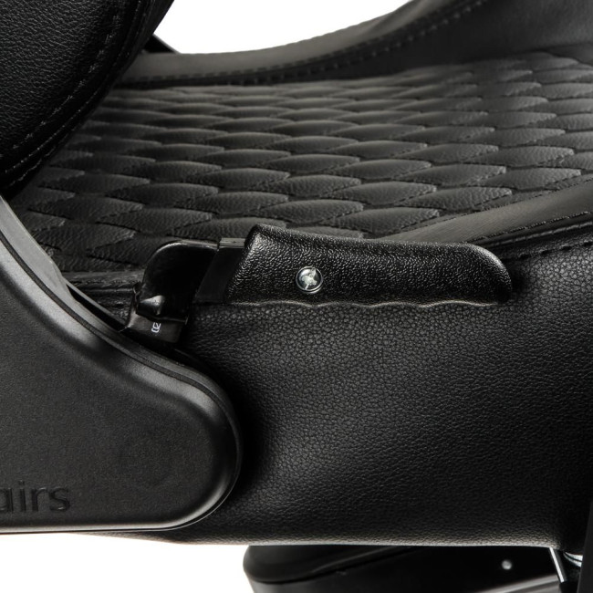 Ігрове крісло Noblechairs EPIC натуральна шкіра, чорний