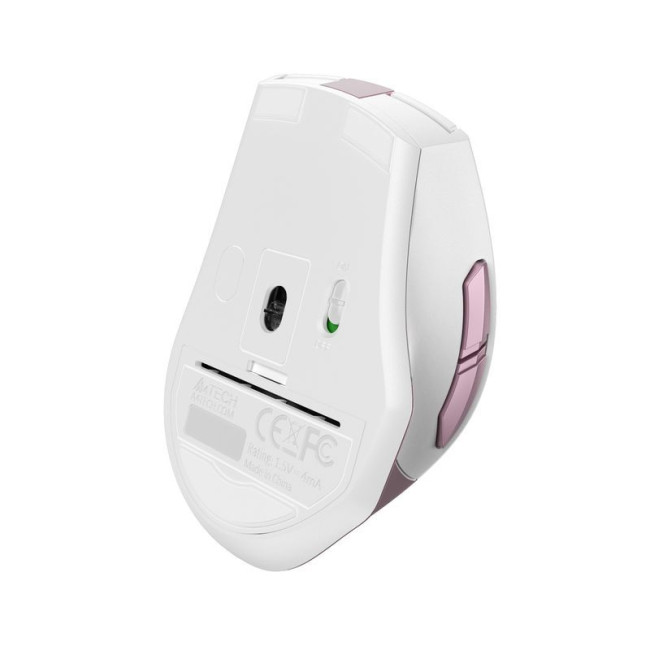 Миша бездротова Fstyler, USB, 2000 dpi, рожевий