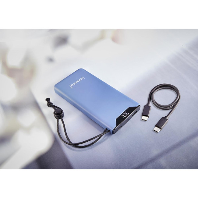 Портативний зарядний пристрій USB 10000MAH QC3.0 BLUE F10000 7332035 INTENSO