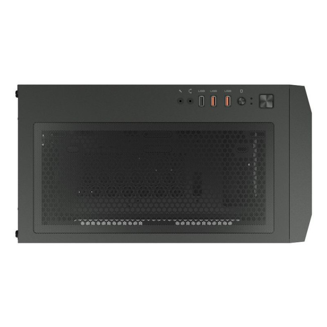 Ігровий корпус, 1*120mm вентилятори передвстановлені, ATX/mATX/mini-ITX, USB3.0 x 2, USB2.0x1, Audio x1, скляне вікно