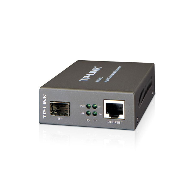 Перехідник з оптичного дроту на мідний, мережеве обладнання, MC220L TP-LINK