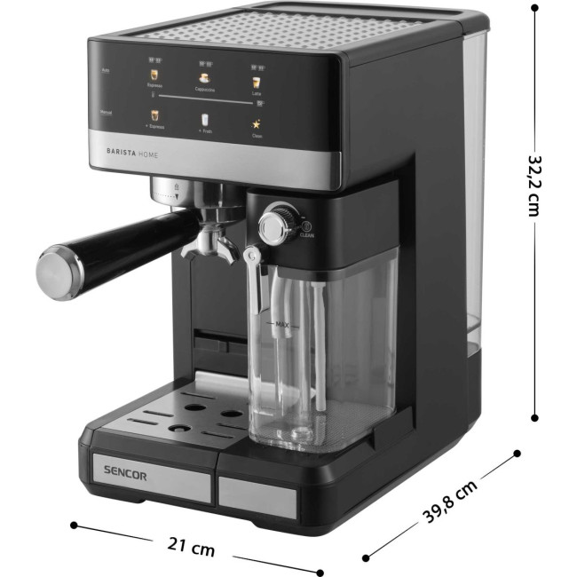 Кавоварка еспресо Sencor SES 4060BK