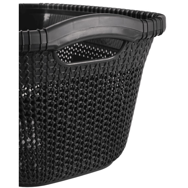 Кошик для білизни Violet House 1013 Віолетта ANTHRACITE 40 л