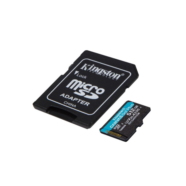 Карта пам’яті MICRO SDXC 512GB UHS-I W/ADAPTER SDCG4/512GB KINGSTON