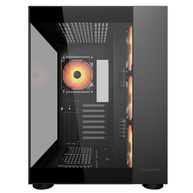 Ігровий корпус, 4*120 mm ARGB передвстановлені, Type-C x1, USB3.0 x2, Audio x1
