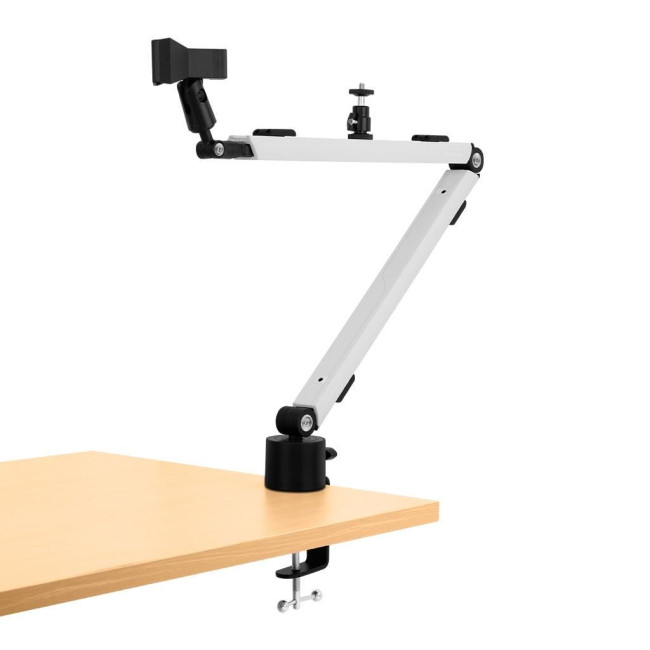 Пантограф для мікрофону Streamplify MOUNT ARM-MIC, білий