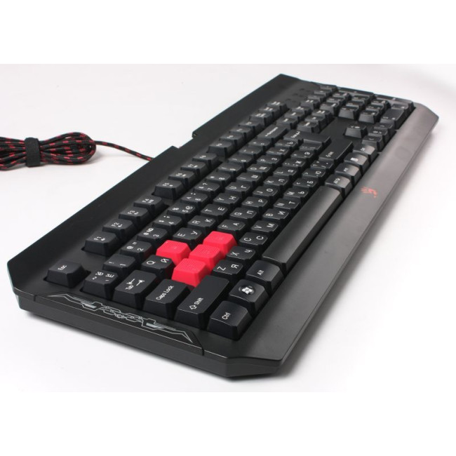 Клавіатура USB, ігрова, чорний