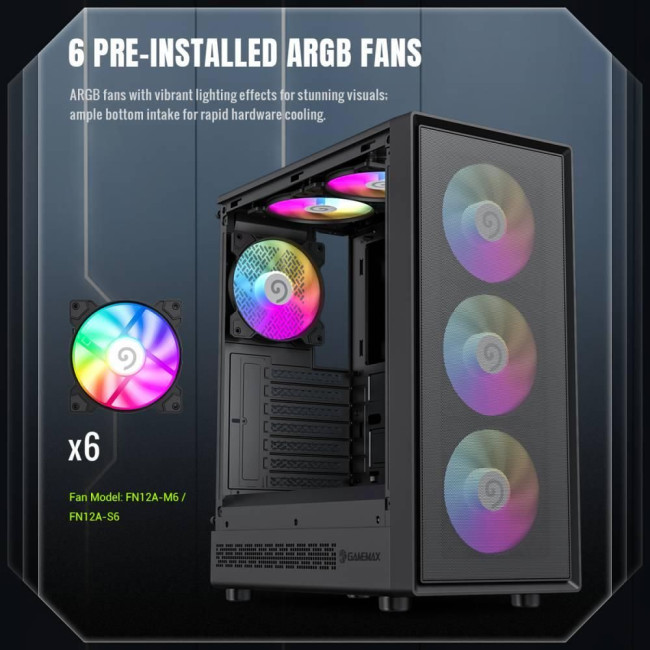 Корпус для комп'ютера ATX W/O PSU STORM 2 AB GAMEMAX