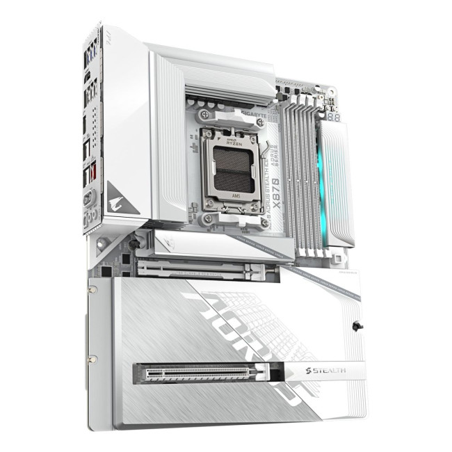 Материнська плата AMD X870 SAM5 ATX X870 A STEALTH ICE GIGABYTE