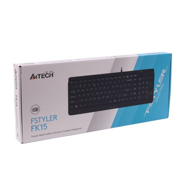 Клавіатура Fstyler Wired Keyboard USB, чорний