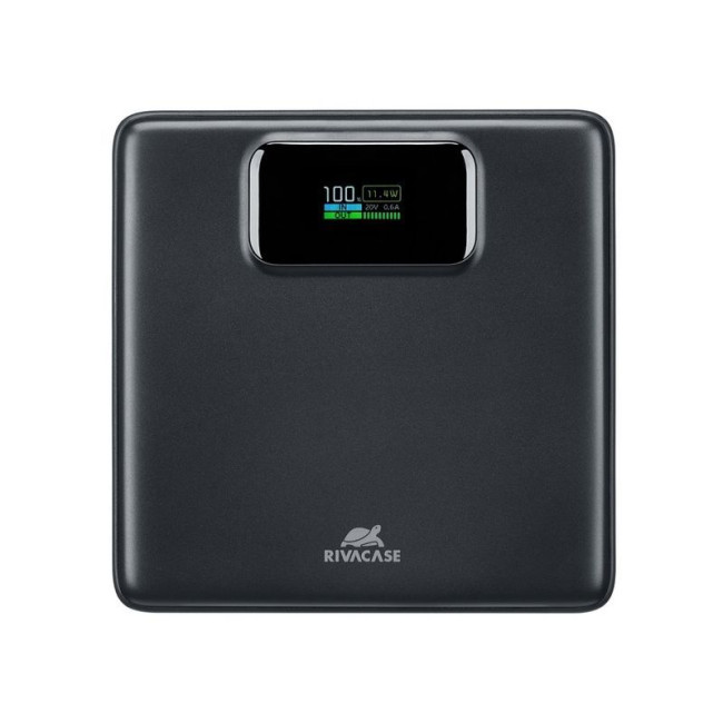 Портативний зарядний пристрій, 25800 mA, PD 100W, з LCD, чорний