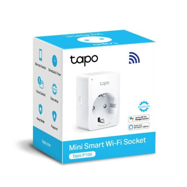 Розумна міні Wi-Fi розетка, Tapo P100(1-pack)