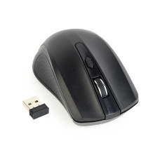 Бездротова оптична миша, USB, 1600 dpi, чорна