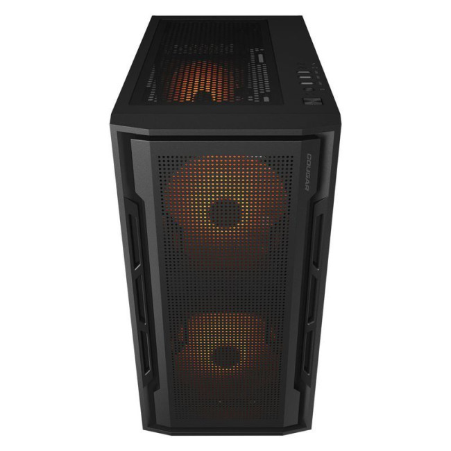Ігровий корпус, 2*140mm, 1*120mm ARGB вентилятори передвстановлені, mATX/mini-ITX, USB3.0 x 2, USB3.0x2, USB2.0x1, Audio x1, скляне вікно