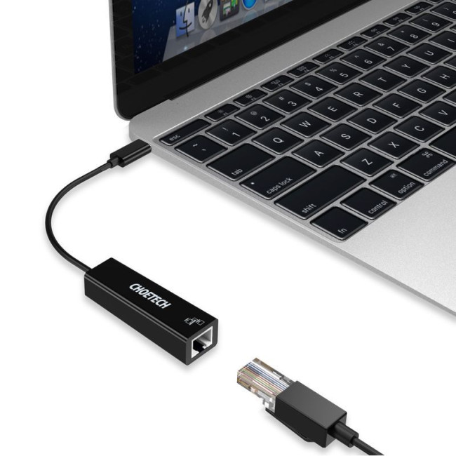 Адаптер, з USB Type-C на Gigabit Ethernet