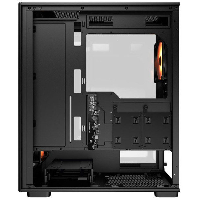 Ігровий корпус, 4*120mm ARGB вентилятори передвстановлені, ATX/mATX/mini-ITX, скляне вікно