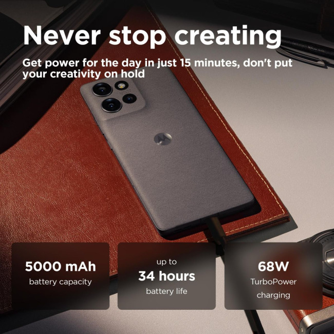 Мобільний телефон EDGE 50 12/512GB KOALA GREY MOTOROLA