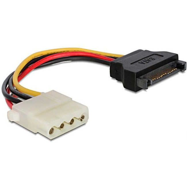 Кабель живлення (Molex) M+SATA F кабель живлення, 150 мм