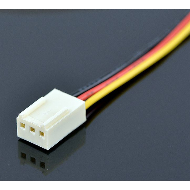 Вентилятор для корпусу, 80 х 80 мм, 3-pin мініроз'єм
