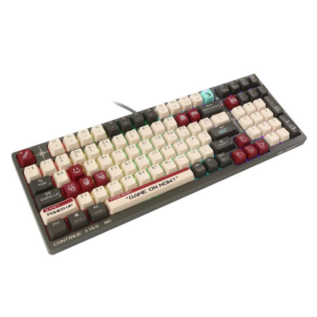 Клавіатура механічна ігрова, USB, RGB підсвічування, BLMS Red Plus Switch