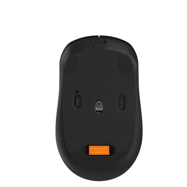 Миша бездротова Fstyler, Bluetooth / 2.4 ГГц, вбудований акумулятор, 2000 DPI, USB, синій