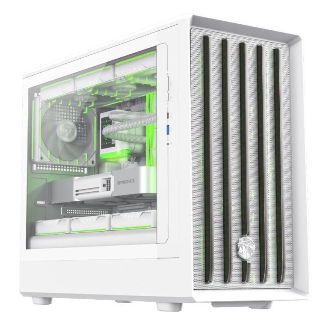 Корпус для комп'ютера MATX W/O PSU CLAW 360 WH GAMEMAX