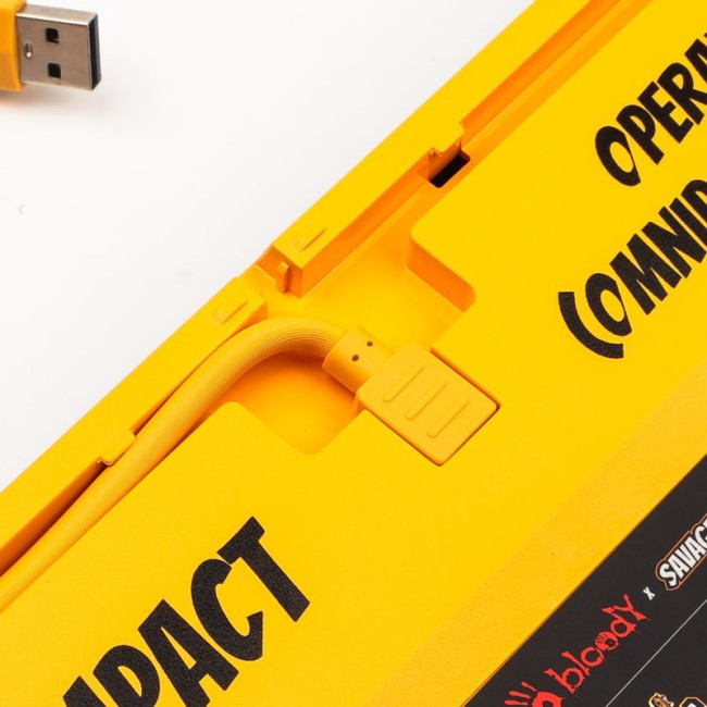 Клавіатура оптична ігрова, USB, RGB підсвічування, Alpha Optical Switch