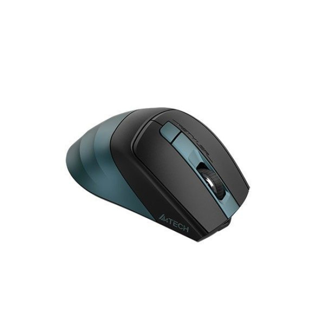 Миша бездротова безшумна Fstyler, Bluetooth / 2.4 ГГц, вбудований акумулятор, 2000 dpi, зелений