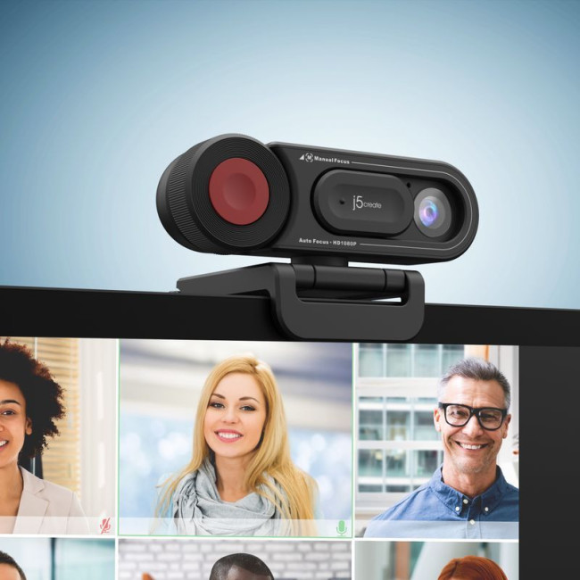 Вебкамера 1080 P, USB-A/C 3.0, вбудований мікрофон, кріплення 1/4
