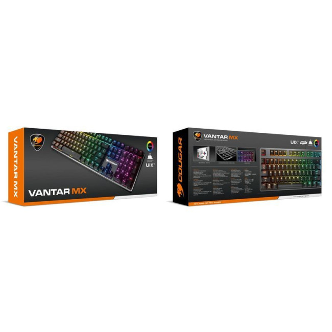 Клавіатура ігрова механічна, Red Switches, RGB-підсвічування