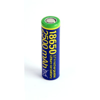 Акумулятор Li-Ion 18650 високострумовий 2500 (10C) мАгод, блістер