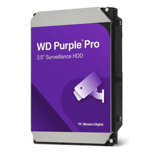 Запам’ятовувальний пристрій на жорстких дисках (HDD) SATA 12TB 7200RPM 512MB PURPLE PRO WD122PURP WDC