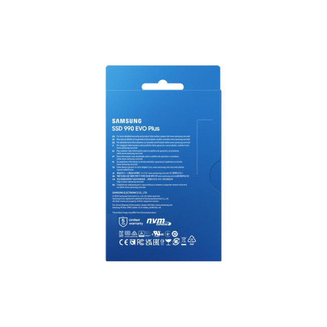 Твердотільний запам’ятовувальний пристрій накопичувач (SSD) G5 M.2 NVME 1TB 990EVOPLUS MZ-V9S1T0BW SAMSUNG