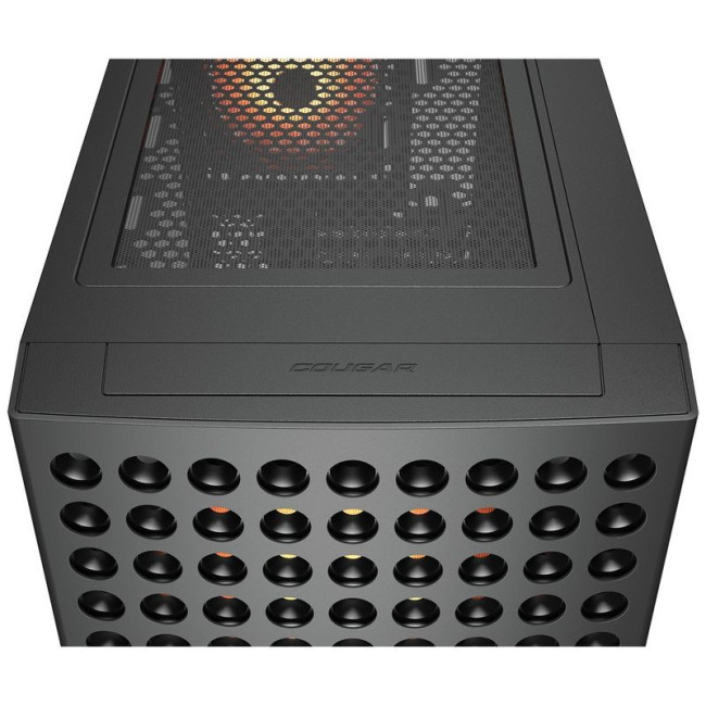 Ігровий корпус, вентилятори передвстановлені, ATX/mATX/mini-ITX, скляне вікно