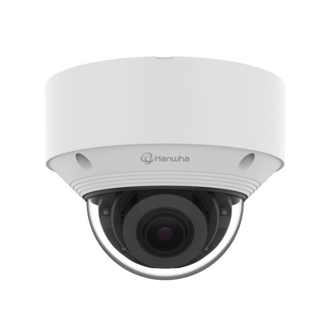 Мережева камера купольна 5MP @ 30fps, motorized vari-focal lens 3.2~10.2mm (H: 95°~29° / V: 69°~21°) QNV-C8083R HANWHA VISION