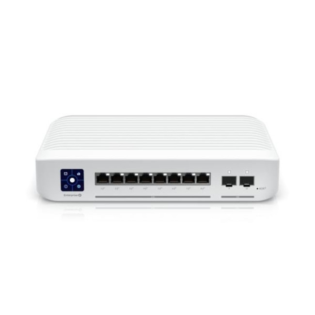 Мережевий комутатор Ethernet 8PORT 2.5GBE POE USW-ENTERPRISE-8-POE UBIQUITI