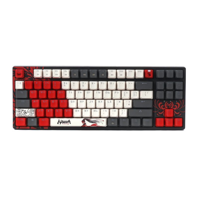 Клавіатура механічна ігрова, USB, червоне підсвічування, BLMS Red Plus Switch