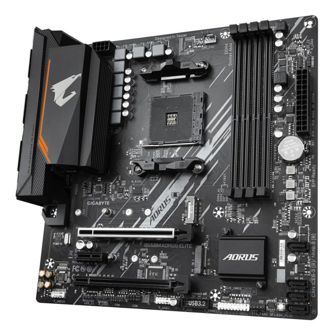 Материнська плата AMD B550 SAM4 MATX B550M AORUS ELITE 1.3 GIGABYTE