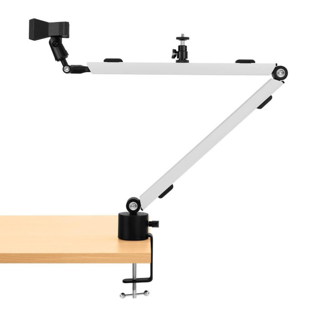 Пантограф для мікрофону Streamplify MOUNT ARM-MIC, білий