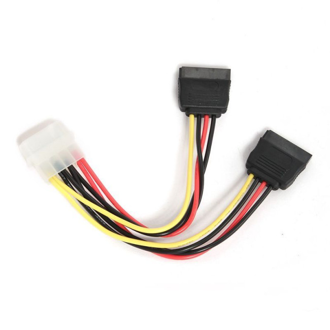 Кабель живлення (Molex) M/F + 2 SATA кабель живлення, 300 мм