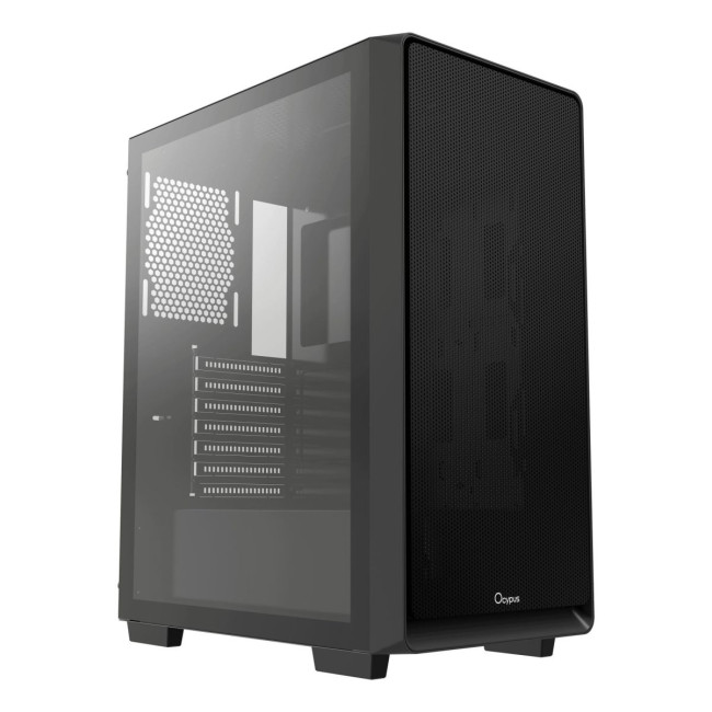 Корпус для комп'ютера ATX W/O PSU GAMMA C60 BK (GAMMA-C60-BKG000XX-GL) OCYPUS