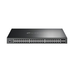 JetStream 48-портовий гігабітний керований комутатор з 48 портами PoE+ та 4 портами 10GE SFP+ L2, SG3452XP TP-LINK