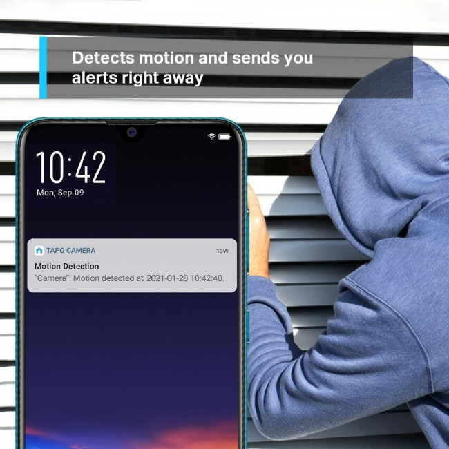 Панорамна домашня WiFi камера, Tapo C210 TP-LINK
