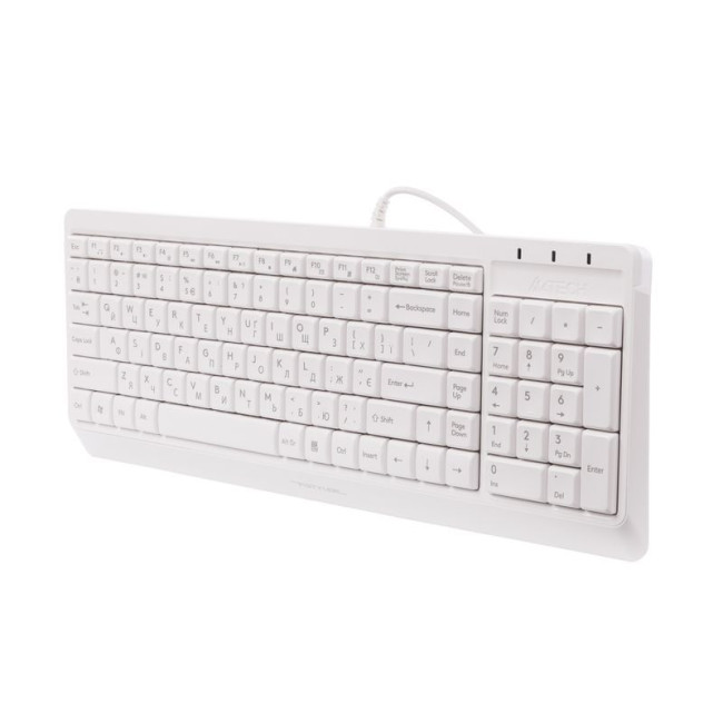 Клавіатура Fstyler Wired Keyboard USB, білий