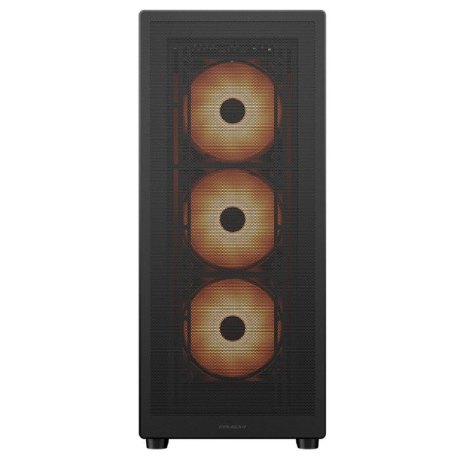 Ігровий корпус, 4*120mm ARGB вентилятори передвстановлені, ATX/mATX/mini-ITX, скляне вікно